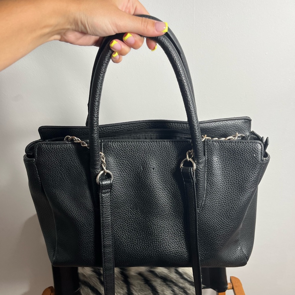 Nine West Medium Size Black Crossbody Tote